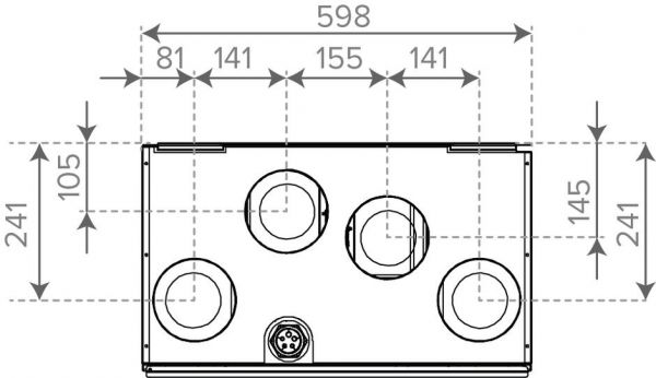 Ilmanvaihtokone Vallox 51K MV LA ei kupua 