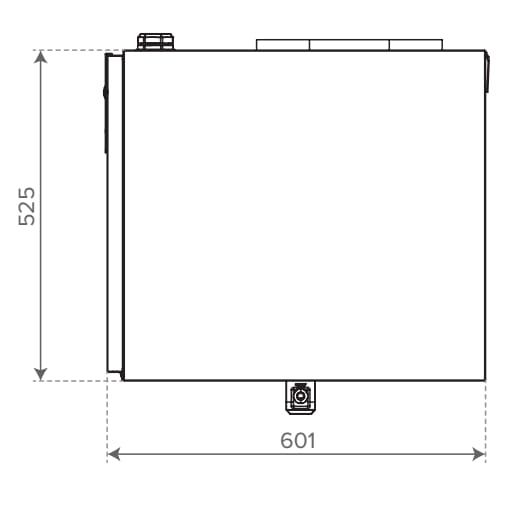 Ilmanvaihtokone Vallox 125B MV, korvaa Vallox Digit S 