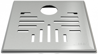 Neliökansi RST Vieser 160X160 mm 32 aukolla