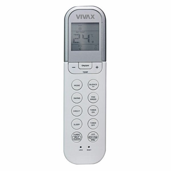 Ilmalämpöpumppu Vivax R+ DESIGN 12, R32, 3,81kW, Valkoinen