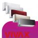 Ilmalämpöpumppu Vivax R+ DESIGN 12, R32, 3,81kW, tumma-peili