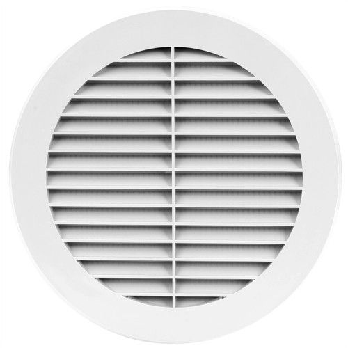 Plastic grill Europlast VR125, white or black