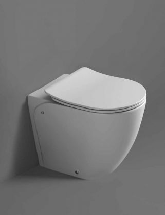 Silppuava WC Planus WAVE, lattiamalli