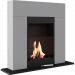 Biofireplace Whiskey 2 floorstanding white, black or grey