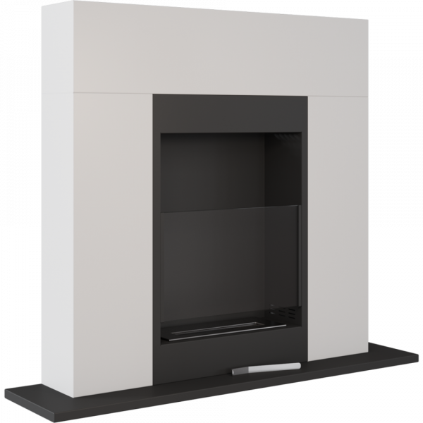 Biofireplace Whiskey 2 floorstanding white, black or grey