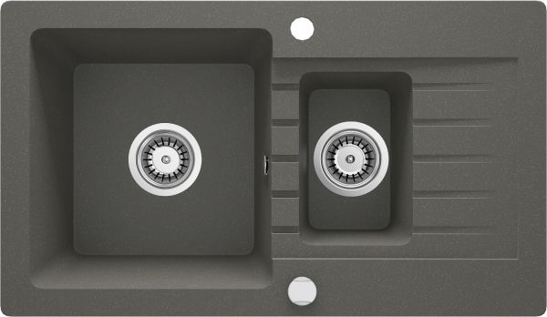 Keittiöallas Deante Zorba 1.5 -altainen, Antrasiitti tai Musta