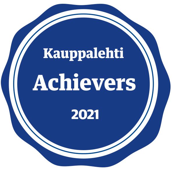 Kauppalehti Achievers 2021 - MixSix Palvelut Oy